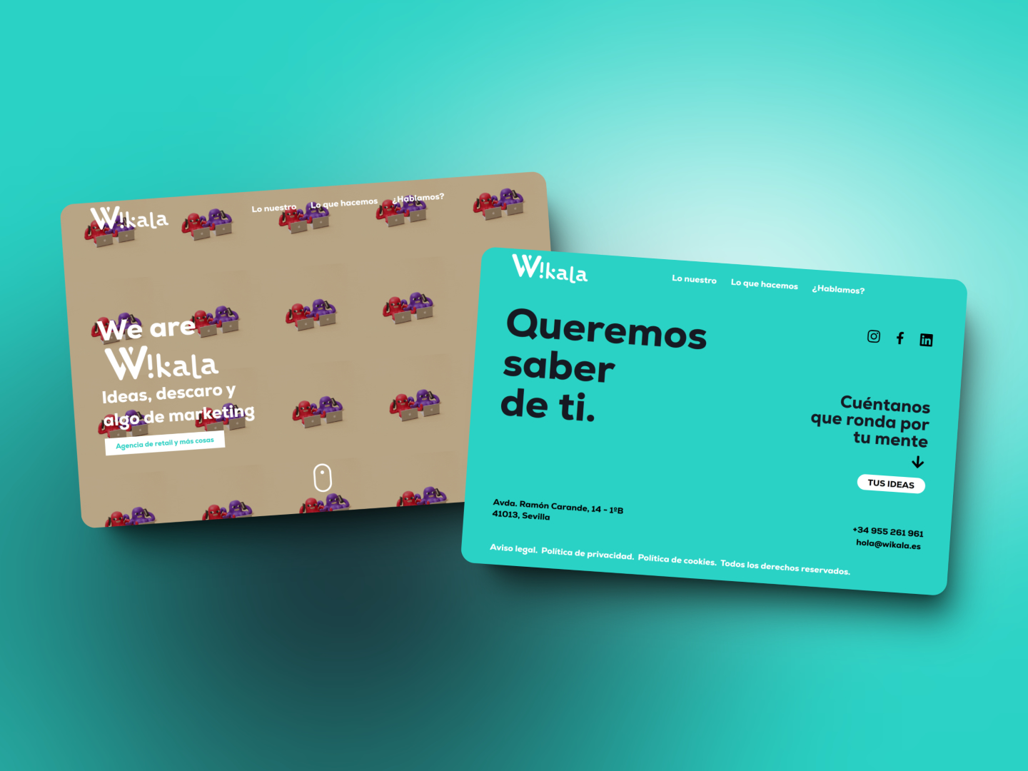 Diseño web para Wikala
